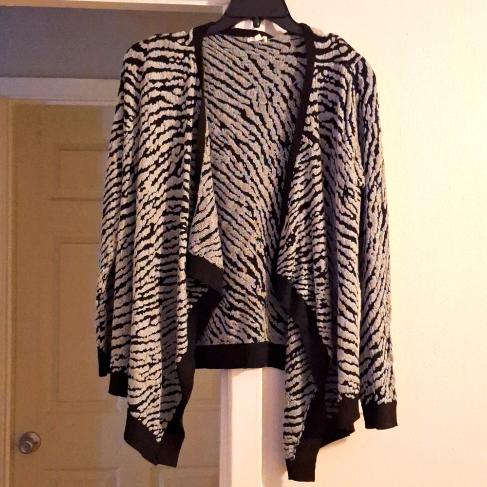 Brand New Waterfall Front Sweater